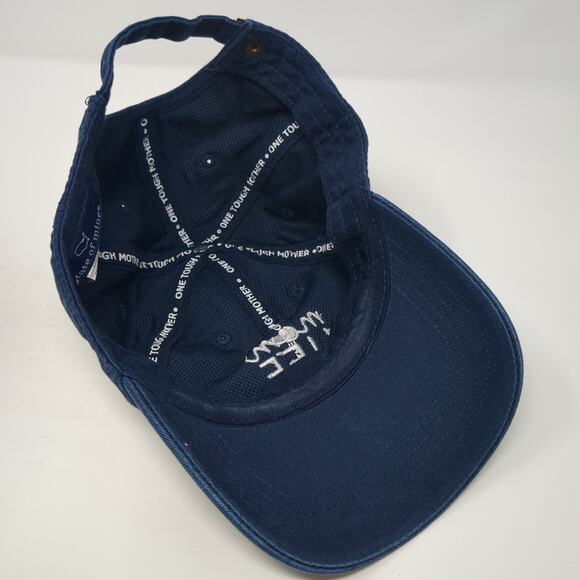 Mom Life One Tough Mother Baseball Cap Blue One Size Adjustable State Of Mine - Picture 7 of 9